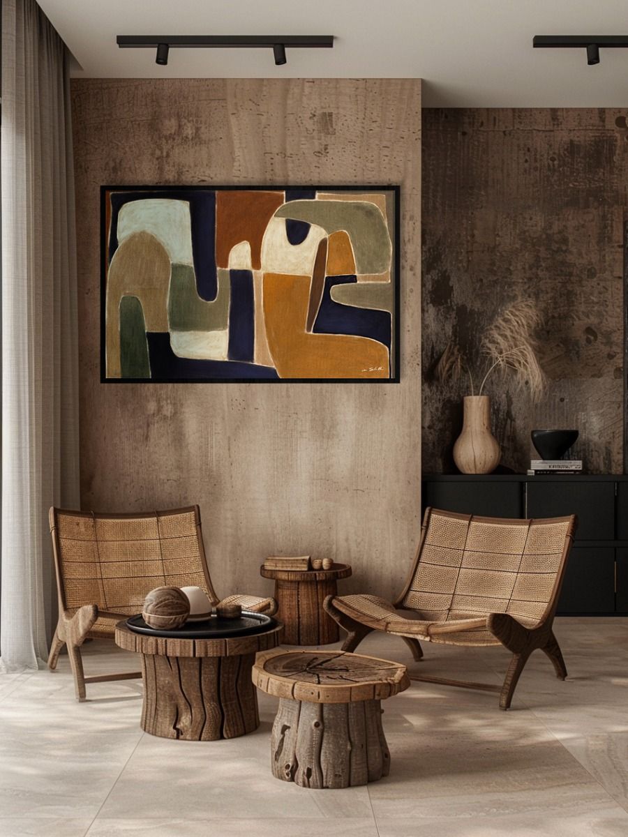 abstract interieur schilderijen