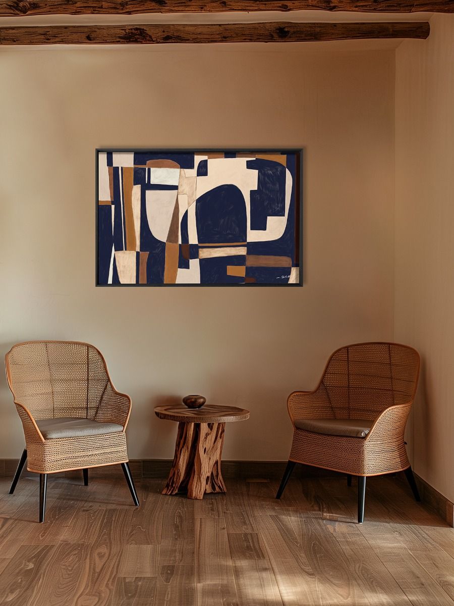interieur abstracte schilderijen