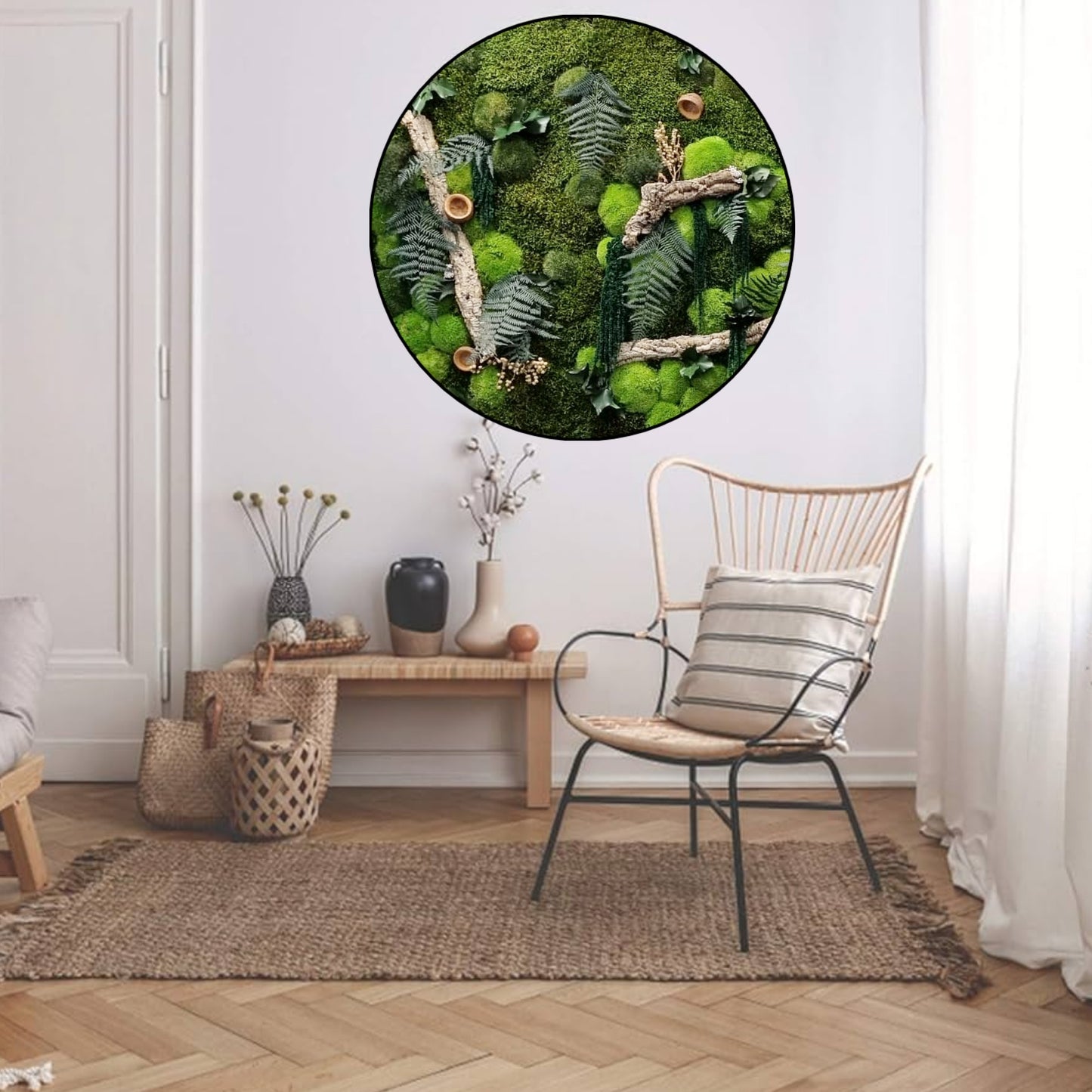 plant en mos schilderijen