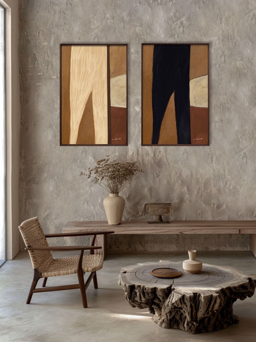 abstracte schilderijen mix and match