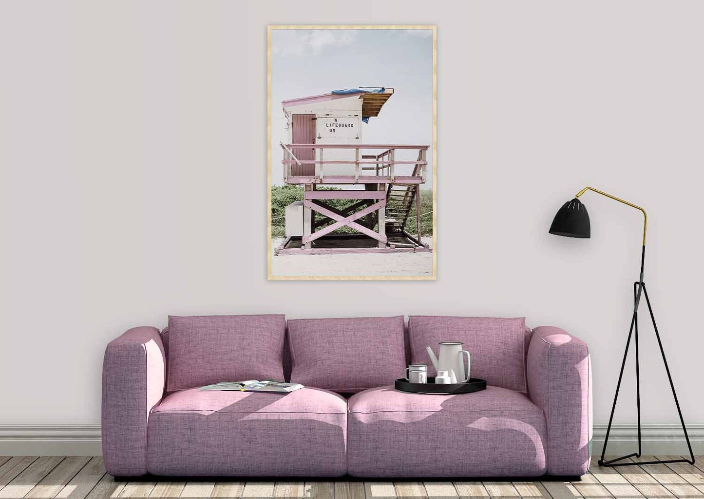 schilderij rose