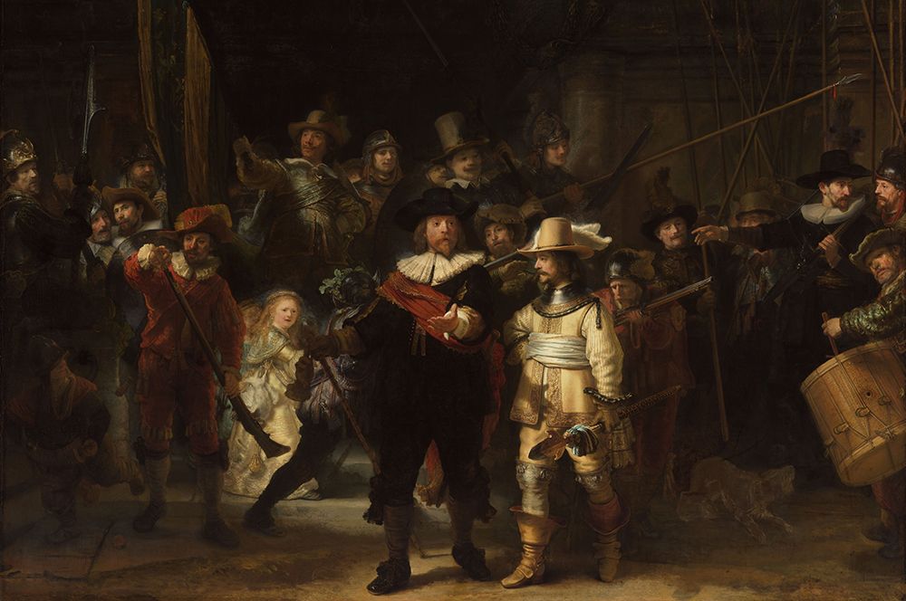 schilderij de nachwacht van rembrandt van rijn