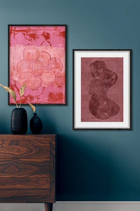 kleurrijk abstract schilderijen