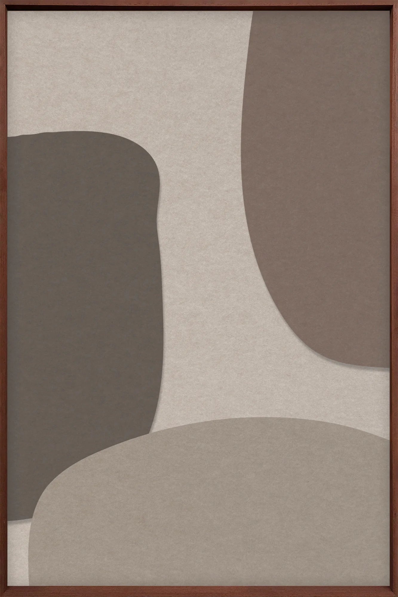 yoga stijl kunst aan de muur