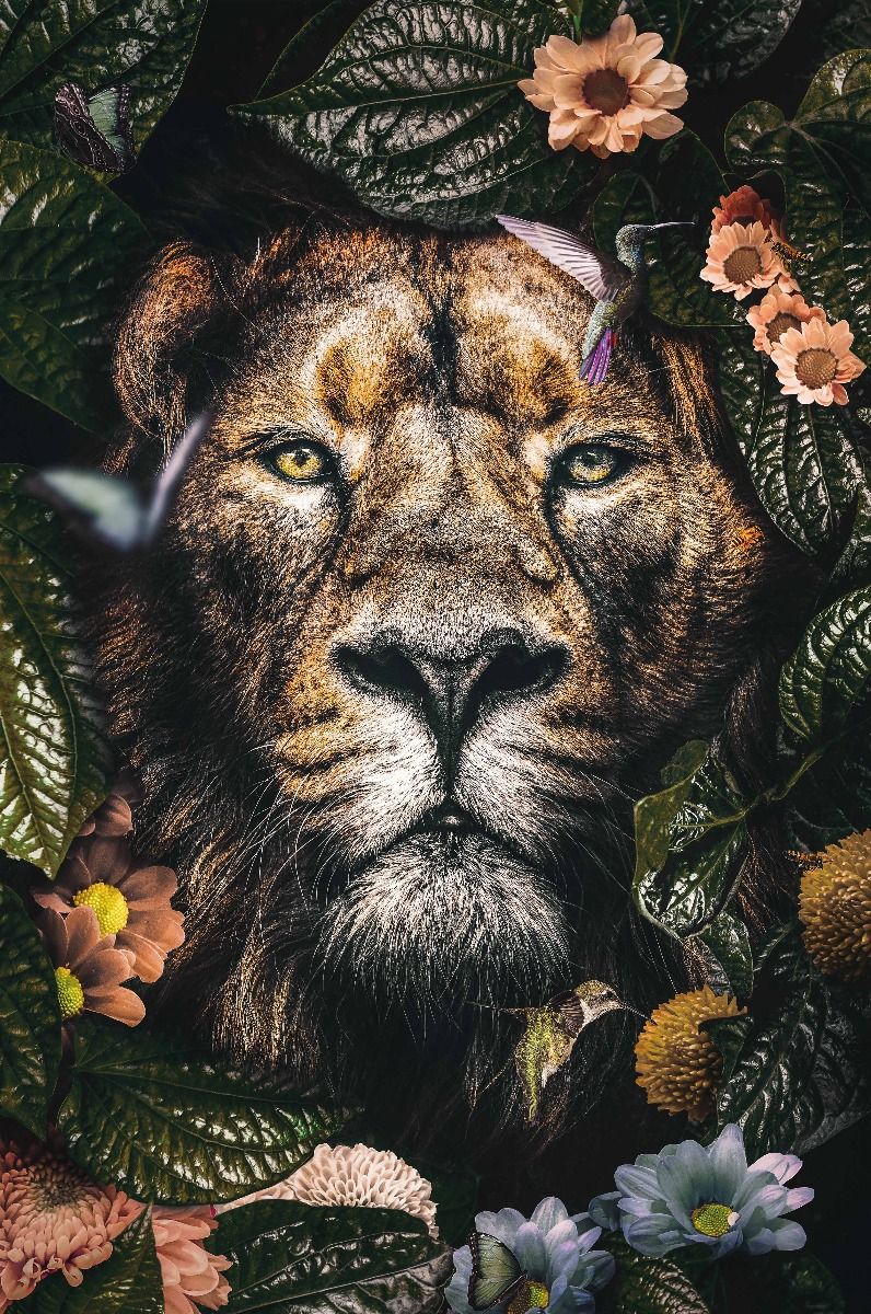 wildlife schilderij