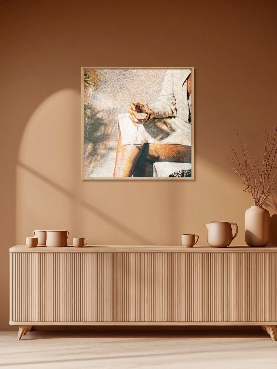 retro kunst schilderij