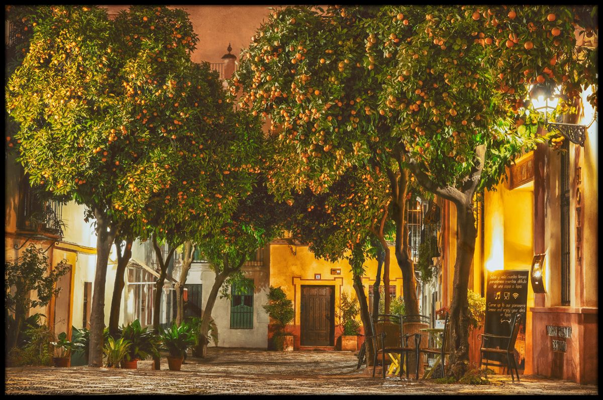 sevilla op schilderij