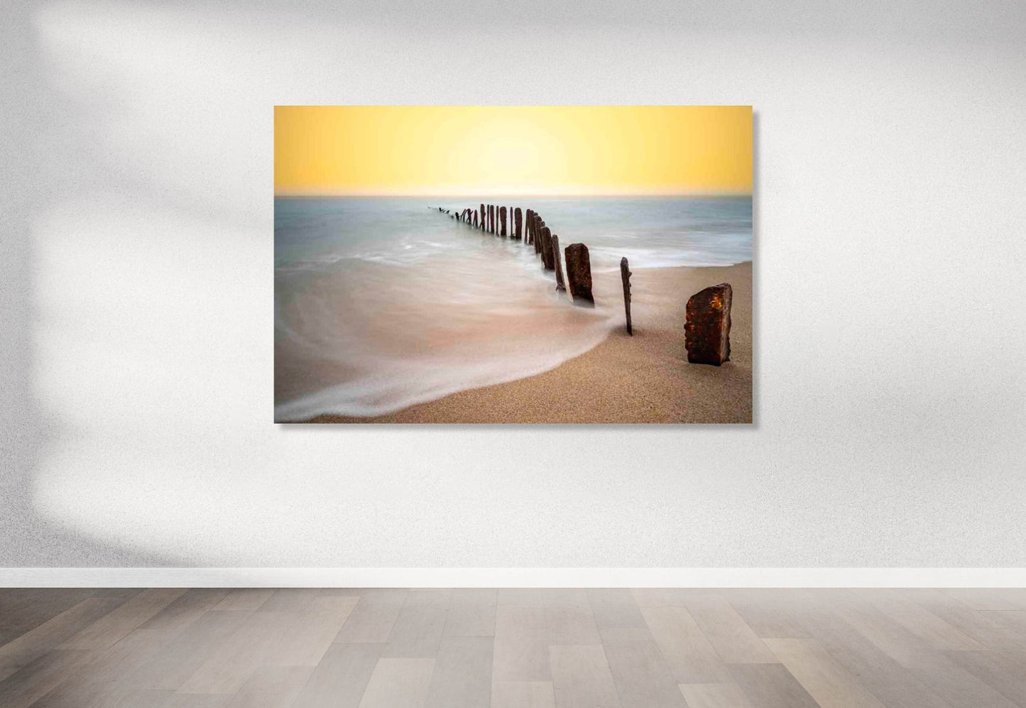 zonsondergang schilderij