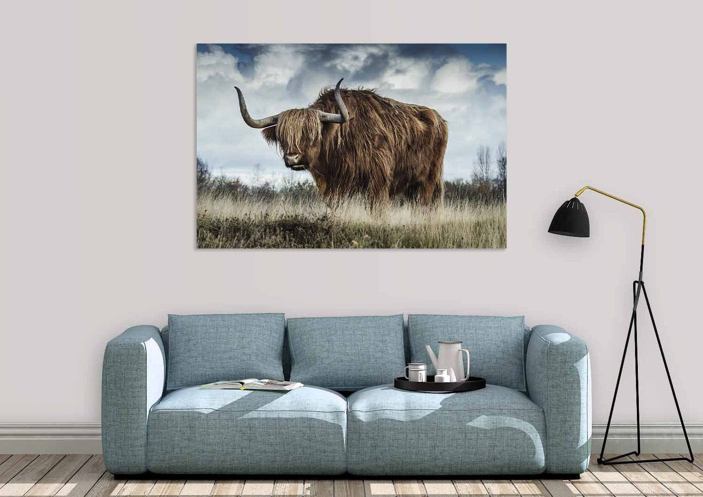 groot natuur schilderij