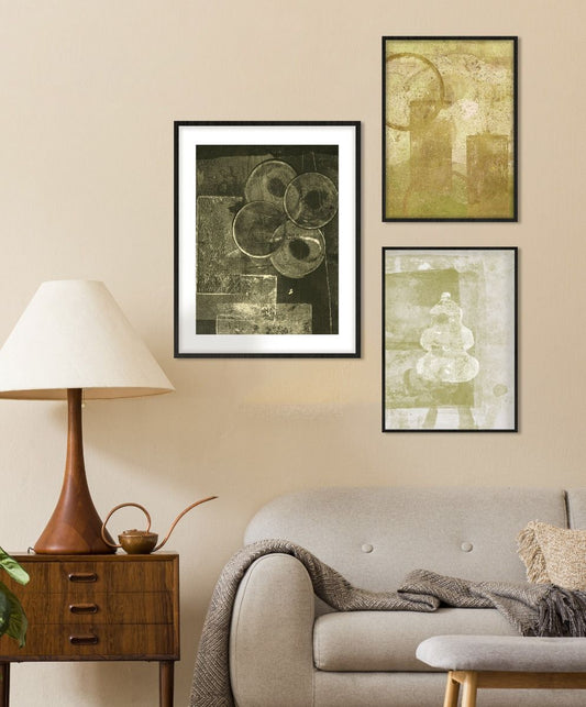 mix and match abstracte schilderijen