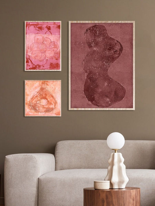 klassiek abstract interieur