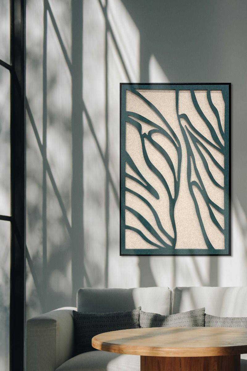 rustgevend zen paneel woonkamer