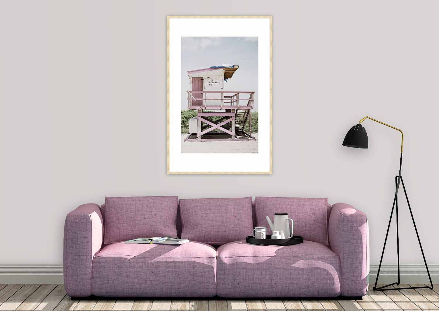 strand schilderij