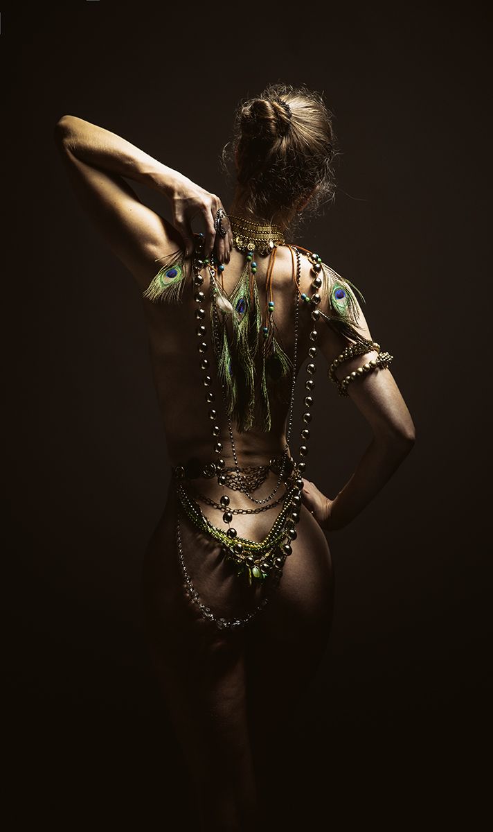 sensuele schilderijen op plexiglas
