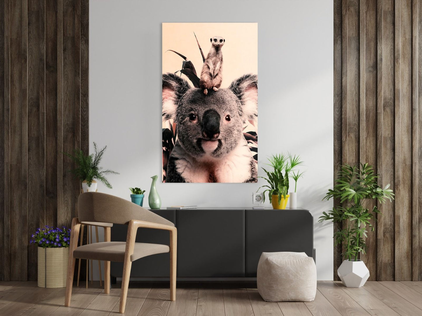 schilderij wildlife