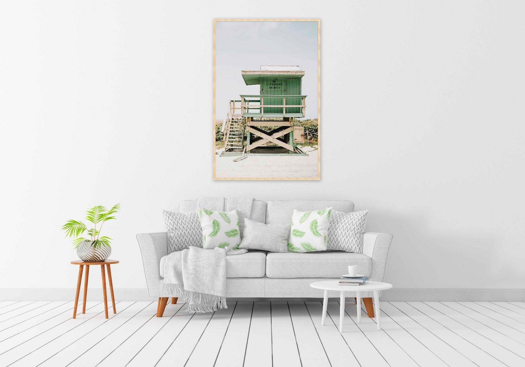 strandwacht schilderij