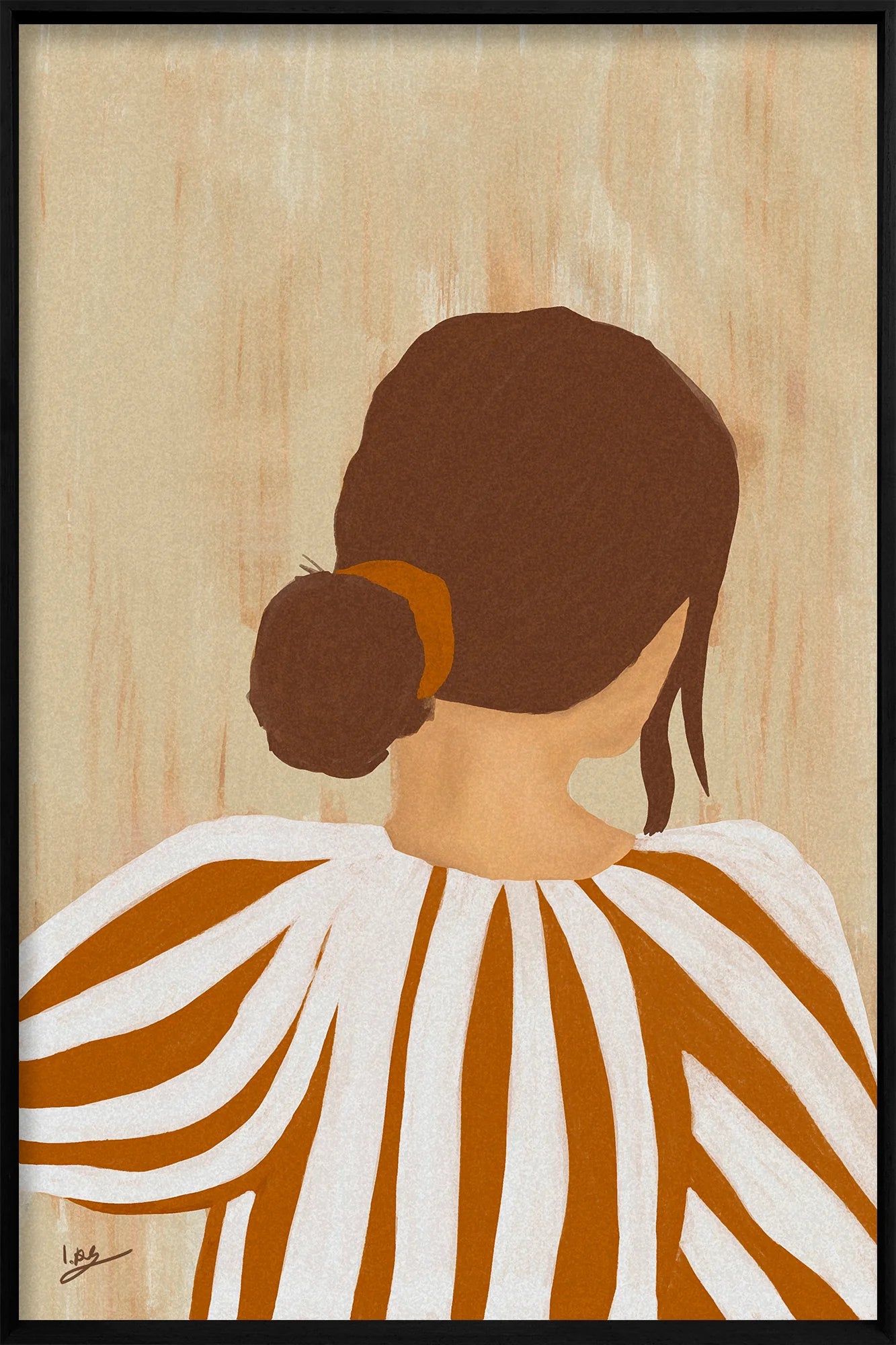 Scandinavische stijl schilderij