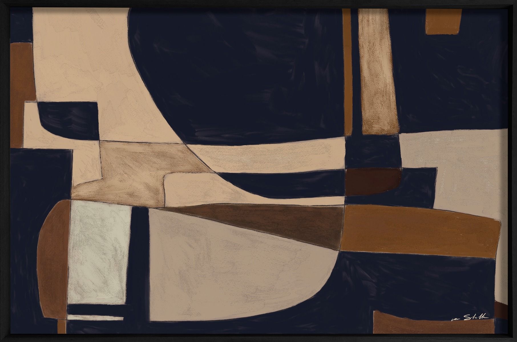 abstract chique schilderij