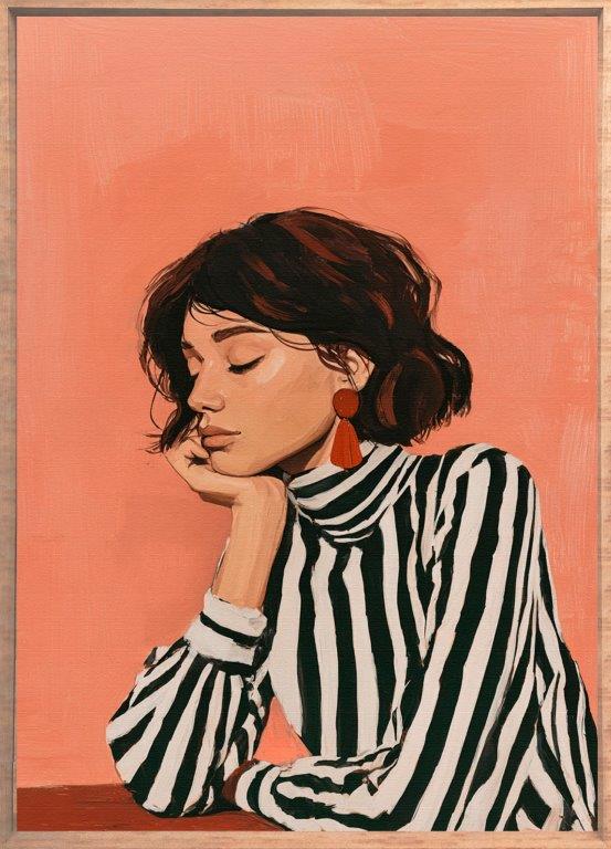 portret van vrouw