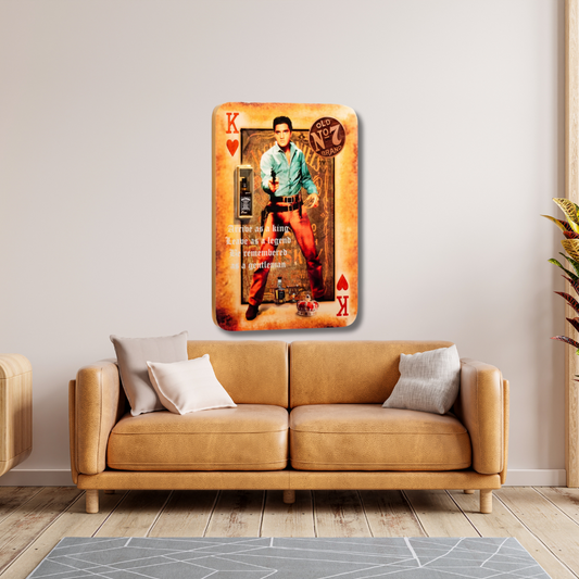 kunst aan de muur elvis