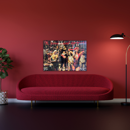 hedendaagse kunst aan de muur jack liemburg