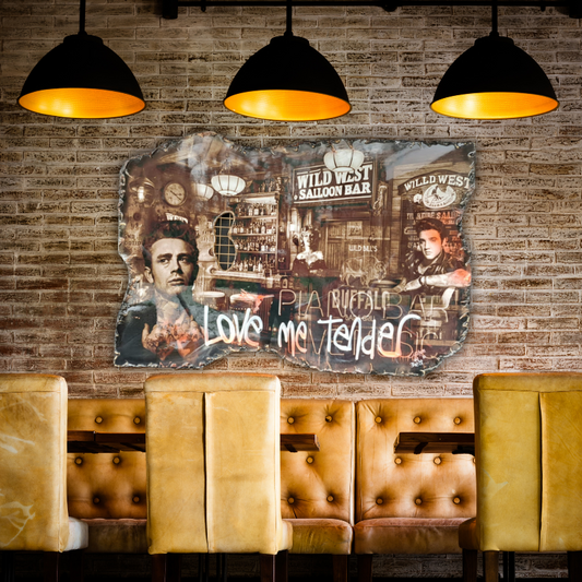 elvis kunst aan de muur