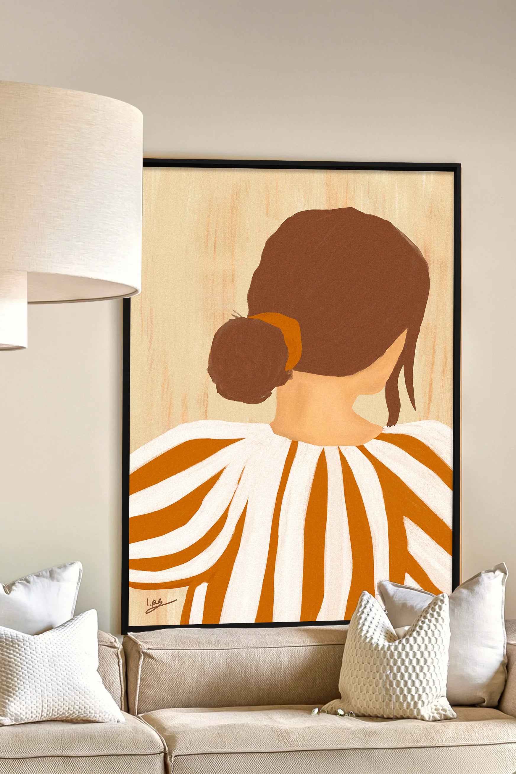 Scandinavische stijl kunst