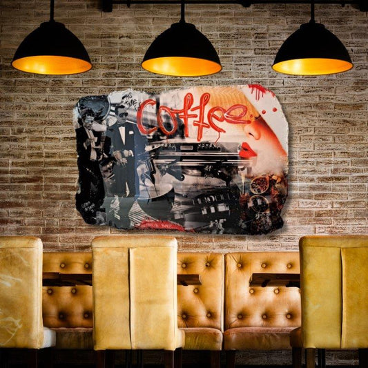 hollywood kunst aan de muur