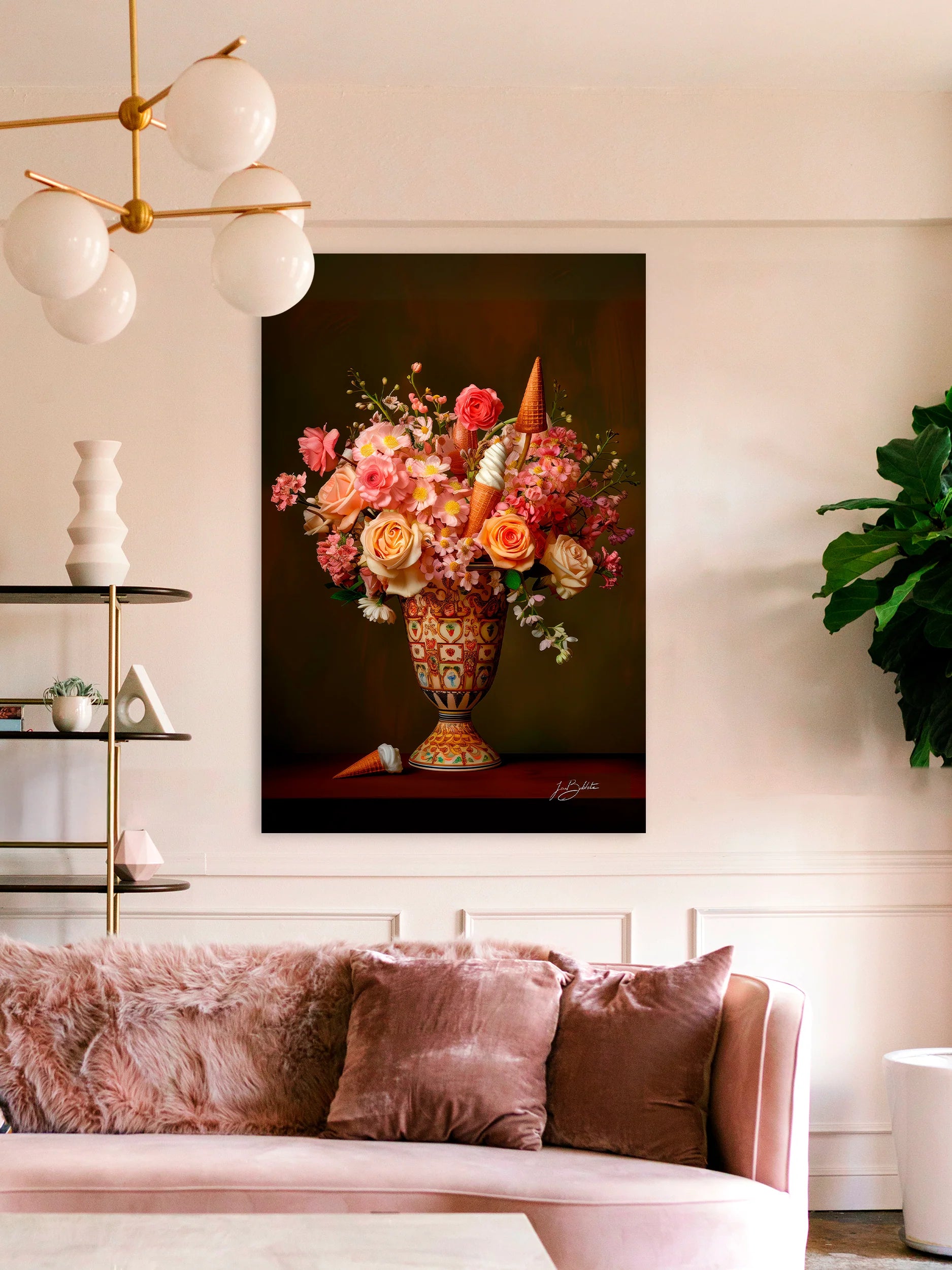 kunst voor in de keuken