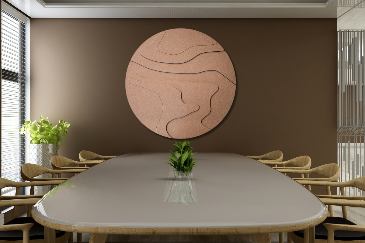 hotel kunst aan de muur