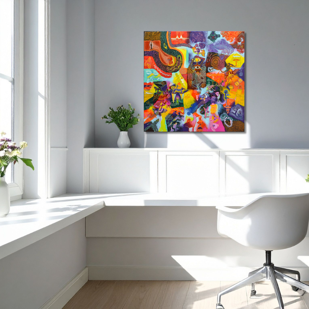 betaalbare kunst aan de muur