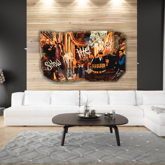 filmsterren kunst aan de muur