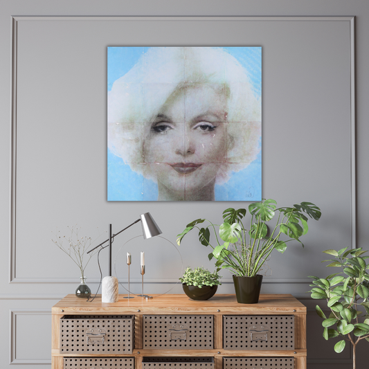Marilyn in Bright Blue