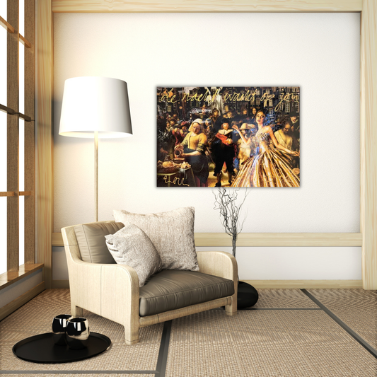 nederlandse pop art kunst aan de muur