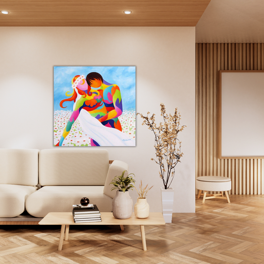 online kunst aan de muur