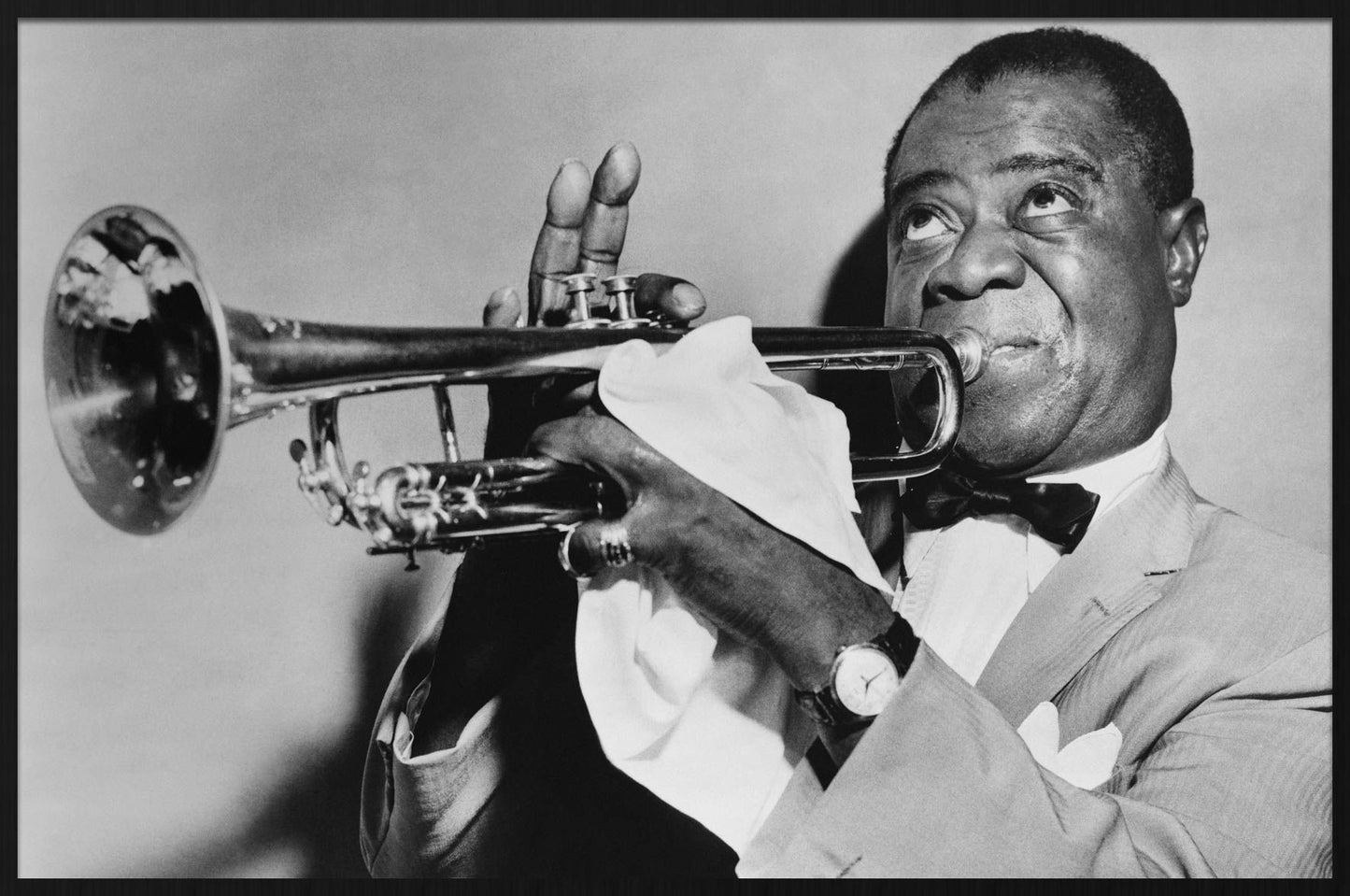 Louis Armstrong schilderij