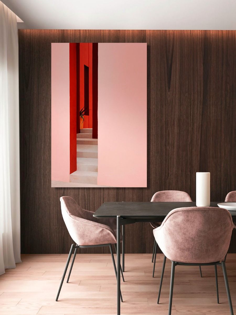 interieur rose