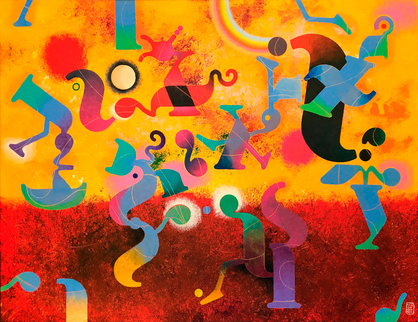 xl kunstwerken aan de muur