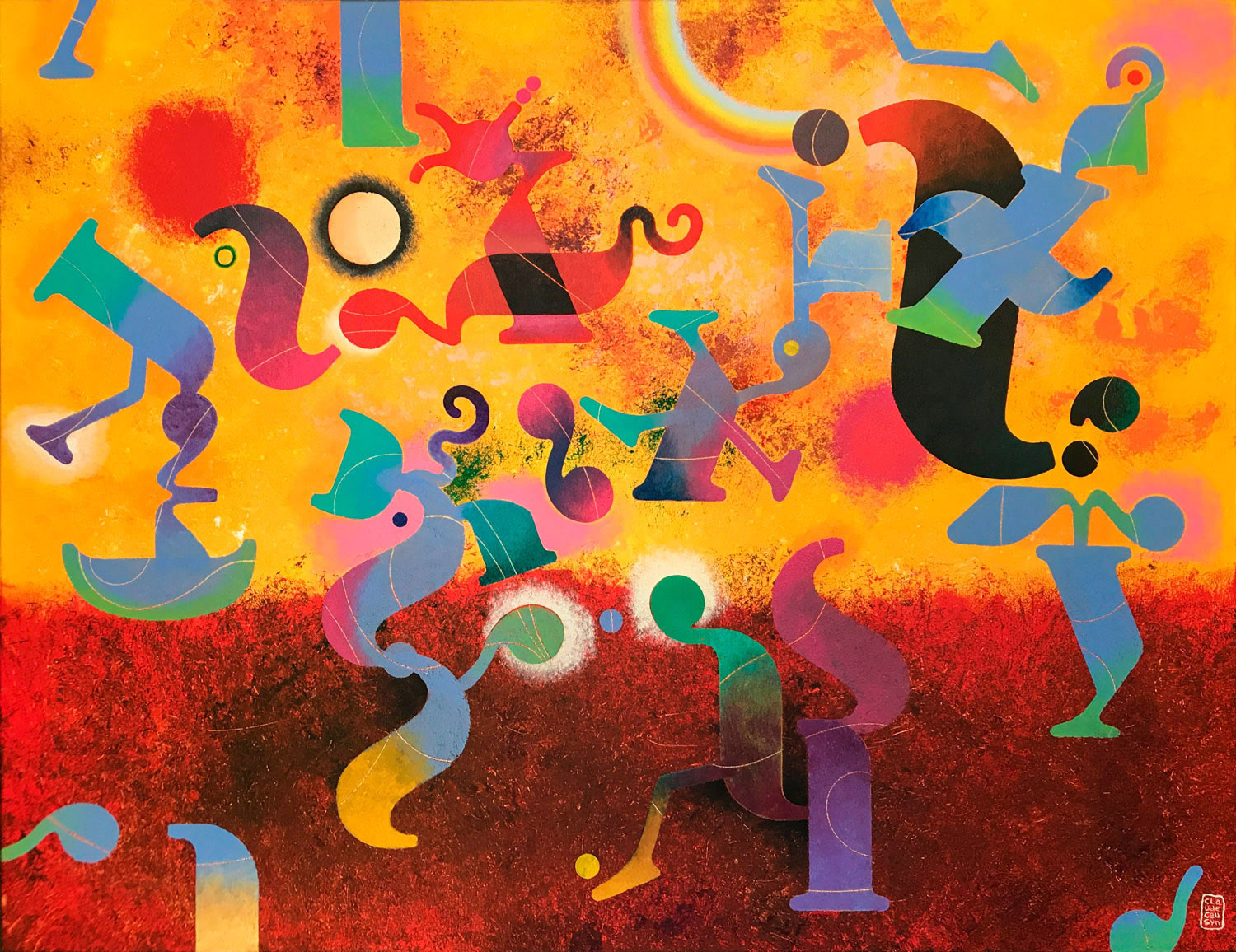 xl kunstwerken aan de muur